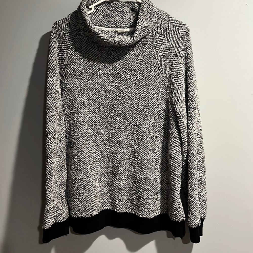 Loft Outlet Mock Turtleneck Lounge Sweatshirt